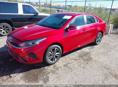 2024 KIA FORTE LXS Red  Gasoline 3KPF24AD2RE825068 photo #3