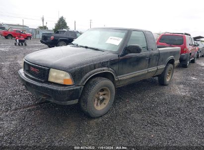 2001 GMC SONOMA SLS Black  Gasoline 1GTDT19W81K172868 photo #3