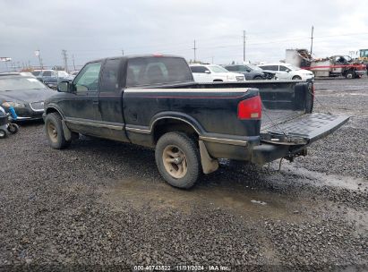 2001 GMC SONOMA SLS Black  Gasoline 1GTDT19W81K172868 photo #4