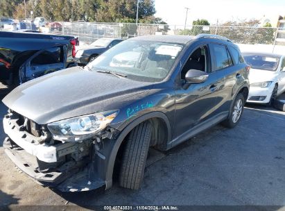 2016 MAZDA CX-5 TOURING Gray  Gasoline JM3KE2CYXG0882111 photo #3