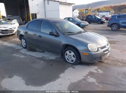 2005 DODGE NEON SE Gray  Gasoline 1B3ES26C65D252706 photo #1