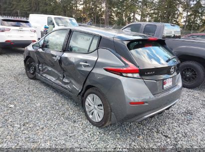 2024 NISSAN LEAF S Gray  Electric 1N4AZ1BV9RC555247 photo #4