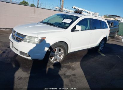 2009 DODGE JOURNEY SXT White  Gasoline 3D4GH57V19T508454 photo #3