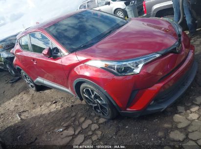 2018 TOYOTA C-HR XLE PREMIUM Red  Gasoline JTNKHMBX4J1011531 photo #1