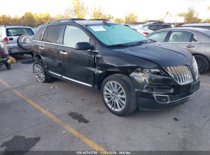 2013 LINCOLN MKX Black  Gasoline 2LMDJ6JK3DBL19656 photo #1