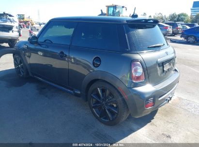 2012 MINI COOPER S Gray  Gasoline WMWSV3C57CTY16397 photo #4