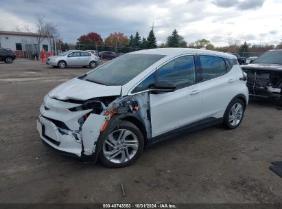 2023 CHEVROLET BOLT EV FWD 1LT White  Electric 1G1FW6S01P4122189 photo #3