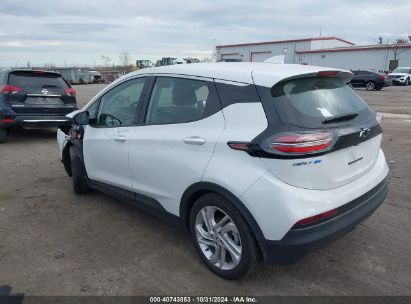 2023 CHEVROLET BOLT EV FWD 1LT White  Electric 1G1FW6S01P4122189 photo #4