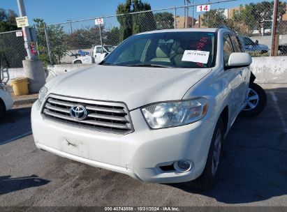 2010 TOYOTA HIGHLANDER SE V6 White  Gasoline 5TDKK3EH0AS006284 photo #3