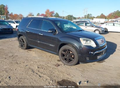 2011 GMC ACADIA DENALI Black  Gasoline 1GKKVTEDXBJ325781 photo #1