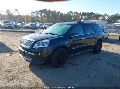 2011 GMC ACADIA DENALI Black  Gasoline 1GKKVTEDXBJ325781 photo #3