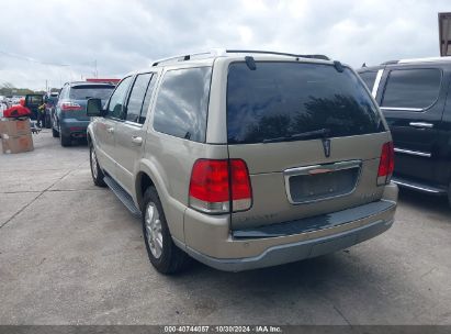 2004 LINCOLN AVIATOR Beige  Gasoline 5LMEU68H74ZJ42394 photo #4