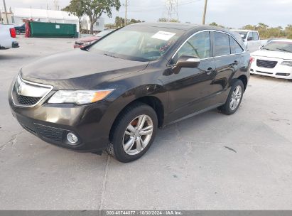 2014 ACURA RDX Dark Brown  Gasoline 5J8TB4H57EL003693 photo #3