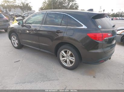 2014 ACURA RDX Dark Brown  Gasoline 5J8TB4H57EL003693 photo #4