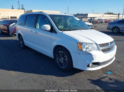 2017 DODGE GRAND CARAVAN SXT White  Flexible Fuel 2C4RDGCG1HR573178 photo #1