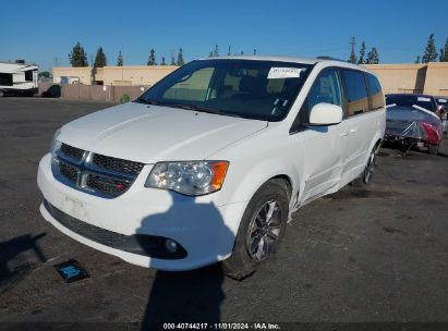 2017 DODGE GRAND CARAVAN SXT White  Flexible Fuel 2C4RDGCG1HR573178 photo #3