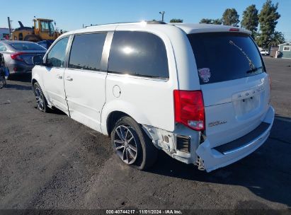 2017 DODGE GRAND CARAVAN SXT White  Flexible Fuel 2C4RDGCG1HR573178 photo #4