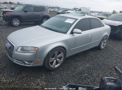 2005 AUDI A4 3.2 Silver  Gasoline WAUDG68E25A510977 photo #3