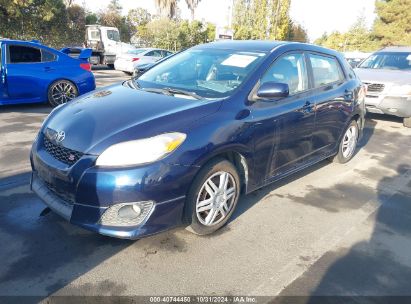 2009 TOYOTA MATRIX S Dark Blue  Gasoline 2T1KE40EX9C006419 photo #3