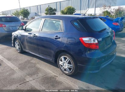 2009 TOYOTA MATRIX S Dark Blue  Gasoline 2T1KE40EX9C006419 photo #4