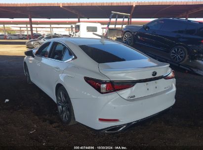 2019 LEXUS ES 350 F SPORT White  Gasoline 58ABZ1B18KU048985 photo #4