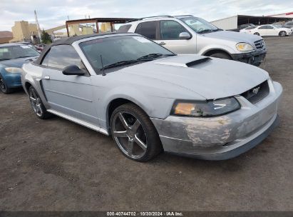 2003 FORD MUSTANG GT Silver  Gasoline 1FAFP45X33F350250 photo #1