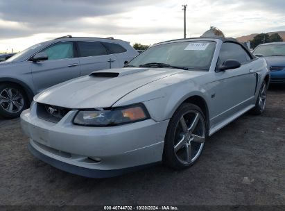 2003 FORD MUSTANG GT Silver  Gasoline 1FAFP45X33F350250 photo #3