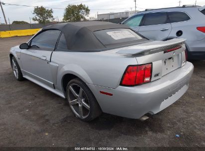 2003 FORD MUSTANG GT Silver  Gasoline 1FAFP45X33F350250 photo #4