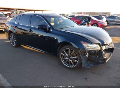 2013 LEXUS GS 350 Black  Gasoline JTHCE1BLXD5020047 photo #1