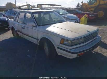 1986 NISSAN MAXIMA White  Gasoline JN1HU11S9GT127340 photo #1