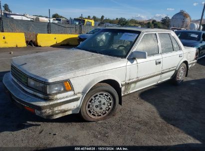 1986 NISSAN MAXIMA White  Gasoline JN1HU11S9GT127340 photo #3