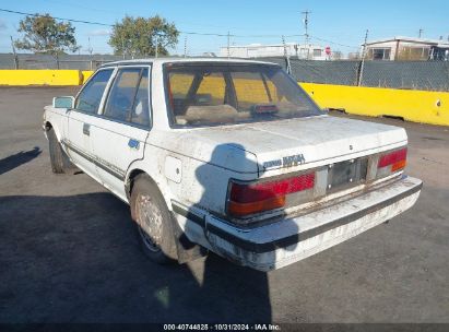 1986 NISSAN MAXIMA White  Gasoline JN1HU11S9GT127340 photo #4