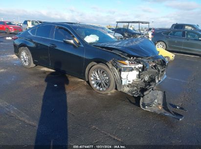 2021 LEXUS ES 300H LUXURY Black  Hybrid 58AEA1C10MU010527 photo #1