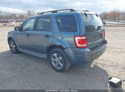 2010 FORD ESCAPE XLT Light Blue  Flexible Fuel 1FMCU0DG7AKC50636 photo #4