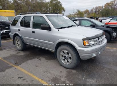 2001 ISUZU RODEO LS 3.2L/LS 3.2L V6/LSE 3.2L V6/S/S 3.2L V6 Silver  Gasoline 4S2DM58W414356963 photo #1