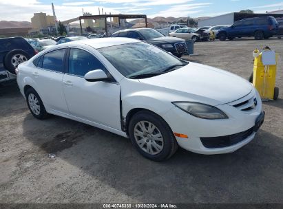 2011 MAZDA MAZDA6 I SPORT White  Gasoline 1YVHZ8BHXB5M17460 photo #1