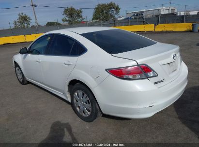 2011 MAZDA MAZDA6 I SPORT White  Gasoline 1YVHZ8BHXB5M17460 photo #4