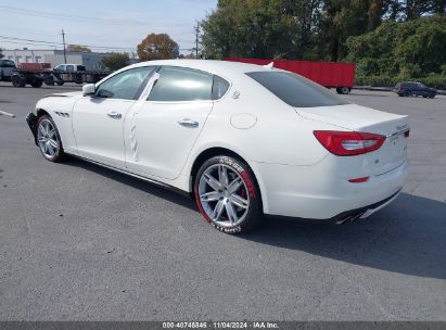 2014 MASERATI QUATTROPORTE S Q4 White  Gasoline ZAM56RRA6E1098226 photo #4