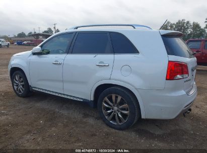 2013 KIA SORENTO SX White  Gasoline 5XYKW4A20DG379791 photo #4