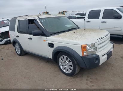 2006 LAND ROVER LR3 V8 SE White  Gasoline SALAE25446A375303 photo #1