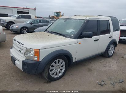 2006 LAND ROVER LR3 V8 SE White  Gasoline SALAE25446A375303 photo #3