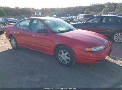 2004 OLDSMOBILE ALERO GL1 Red  Gasoline 1G3NL52E14C198112 photo #1