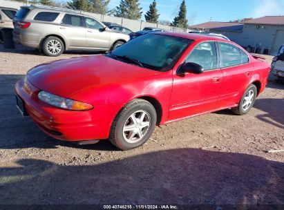 2004 OLDSMOBILE ALERO GL1 Red  Gasoline 1G3NL52E14C198112 photo #3