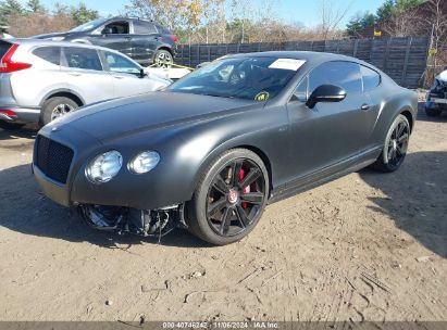 2015 BENTLEY CONTINENTAL GT V8 S Gray  Gasoline SCBFH7ZA2FC042803 photo #3