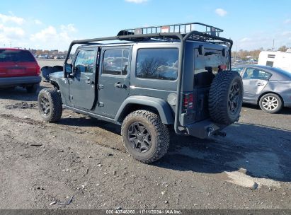 2018 JEEP WRANGLER JK UNLIMITED WILLY WHEELER W 4X4 Gray  Flexible Fuel 1C4BJWDG1JL862322 photo #4