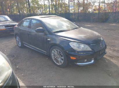 2011 SUZUKI KIZASHI SPORT GTS Black  Gasoline JS2RE9A67B6110114 photo #1