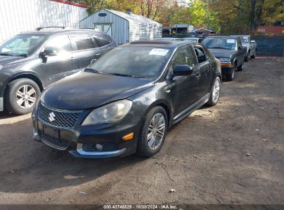 2011 SUZUKI KIZASHI SPORT GTS Black  Gasoline JS2RE9A67B6110114 photo #3