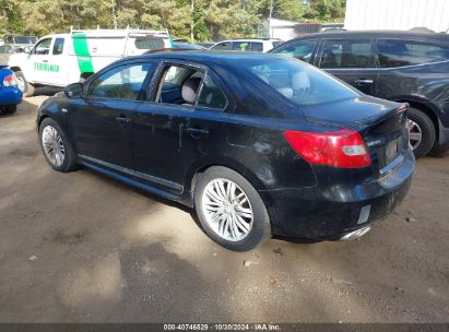 2011 SUZUKI KIZASHI SPORT GTS Black  Gasoline JS2RE9A67B6110114 photo #4