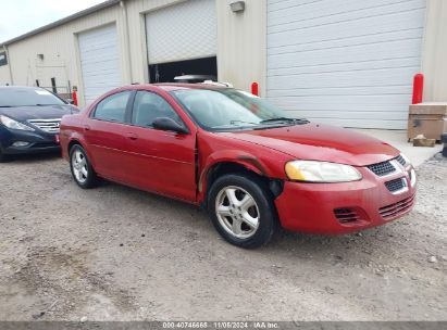 2006 DODGE STRATUS SXT Maroon  Gasoline 1B3EL46X76N159152 photo #1