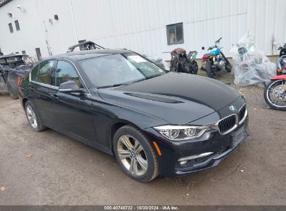 2017 BMW 330I XDRIVE Black  Gasoline WBA8D9G3XHNU61469 photo #1